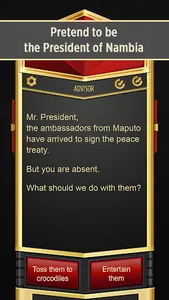 Mr. President: Text Adventure screenshot 0