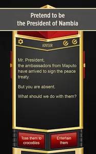 Mr. President: Text Adventure screenshot 12