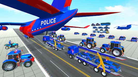 Police Truck Parking Games 3D screenshot 8