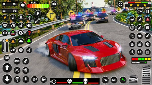 Police Car Chase Car Games screenshot 11