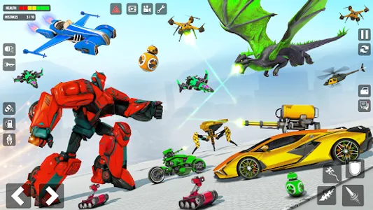 Robot Games 3D: Robot Car Game screenshot 1