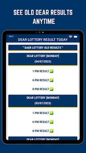 Dear Lottery Result Today screenshot 9