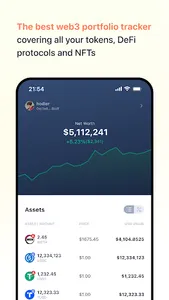 DeBank Crypto & DeFi Portfolio screenshot 0