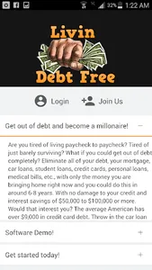 Livin Debt Free screenshot 0