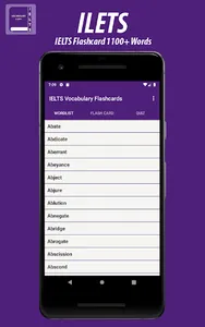 IELTS Flashcard 1100+ Words screenshot 0