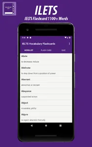 IELTS Flashcard 1100+ Words screenshot 3