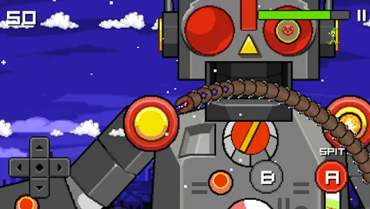 Super Mega Worm Vs Santa Saga screenshot 10