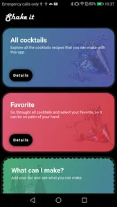 Cocktails screenshot 0