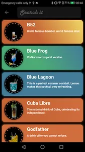 Cocktails screenshot 1
