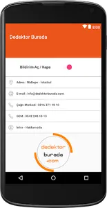 Dedektor Burada screenshot 2
