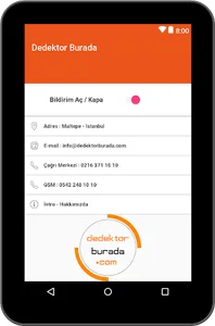Dedektor Burada screenshot 6