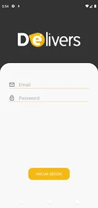Deelivers App screenshot 1