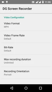 DG Screen Recorder screenshot 1
