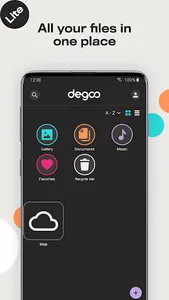 Degoo Lite: 20 GB Cloud Drive screenshot 7