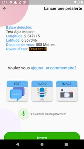 Pré Alerte Inondation screenshot 3