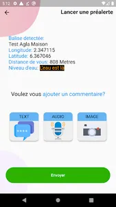 Pré Alerte Inondation screenshot 4