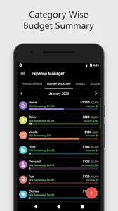 Expense Manager Budget Planner screenshot 3