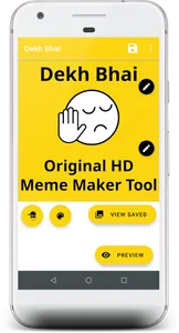 Dekh Bhai Meme Creator Tool screenshot 0