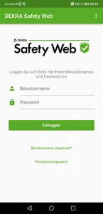 DEKRA Safety Web screenshot 2