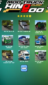 Mod Truck Hina 500 Dump screenshot 1