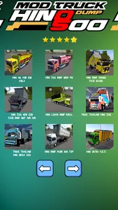 Mod Truck Hina 500 Dump screenshot 2