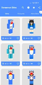Doraemon Skins For MCPE screenshot 0