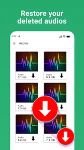 Deleted Audio Recovery -Photos screenshot 12