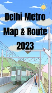 Delhi Metro Map 2023 screenshot 0