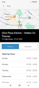 Olive Pizza Kitchen screenshot 1