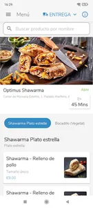 Optimus Shawarma - Valencia screenshot 0