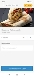 Optimus Shawarma - Valencia screenshot 2