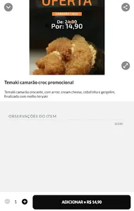Restaurante Temaki Express screenshot 1
