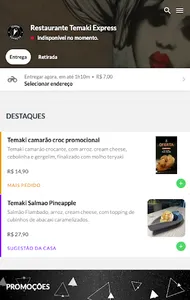 Restaurante Temaki Express screenshot 2