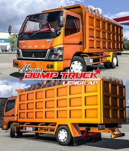 Bussid Dump Truck Lengkap screenshot 0