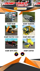 Bussid Dump Truck Lengkap screenshot 2
