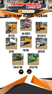 Bussid Dump Truck Lengkap screenshot 3