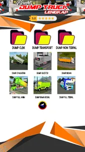 Bussid Dump Truck Lengkap screenshot 7