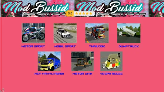 Mod Bussid Motor Sport, Drag,  screenshot 2