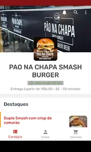PAO NA CHAPA SMASH BURGER screenshot 0