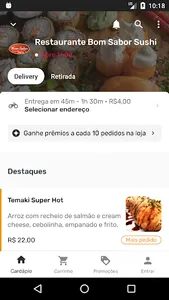 Restaurante Bom Sabor Sushi screenshot 0