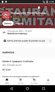 Restaurante Pimenta Suave screenshot 0