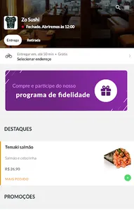 Zo Sushi screenshot 2