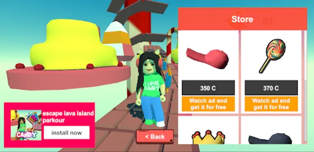 obby parkour escape sky tower screenshot 1