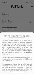 FullTank - fuel expenses screenshot 1