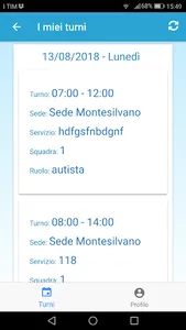 DeltaCall Turni screenshot 7