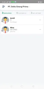 Absensi Delta screenshot 1