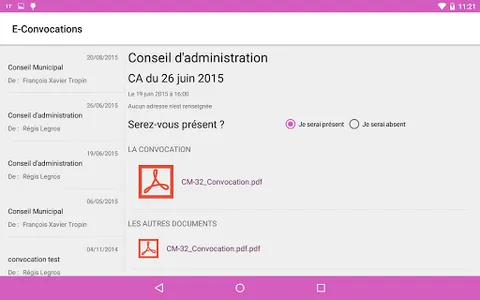 E-convocations.com screenshot 0