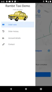 Rambit Taxi Client screenshot 1