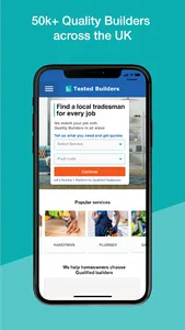 Tested Builder screenshot 0