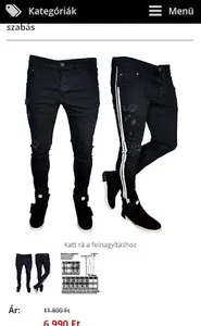 Demrose férfi nadrágok screenshot 2